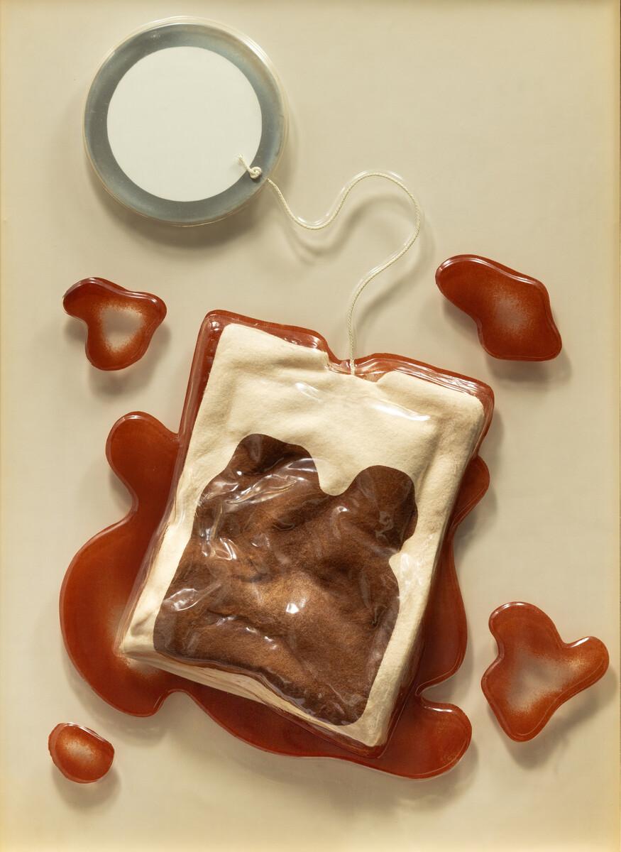 Claes Oldenburg. Teabag (From 4 on Plexiglas), 1966.