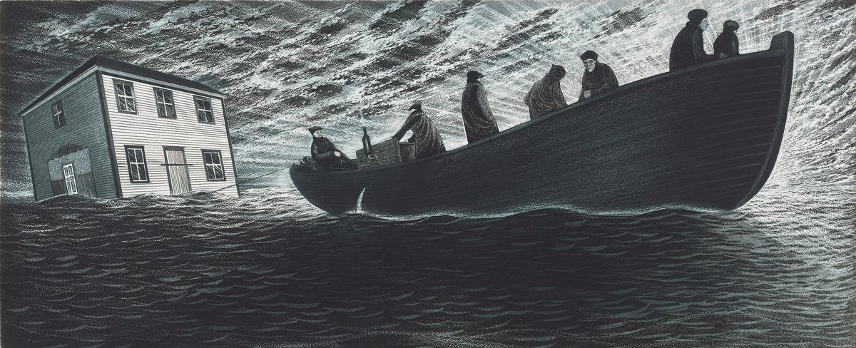 David Blackwood. Uncle Eli Glover Moving, 1982.