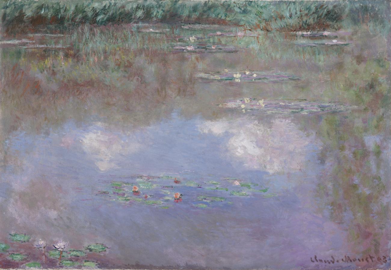 Claude Monet, The Water Lily Pond (Clouds), 1903.