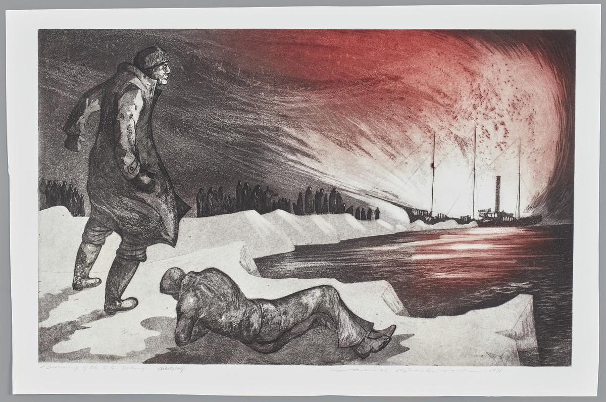Blackwood The Burning of the SS Viking