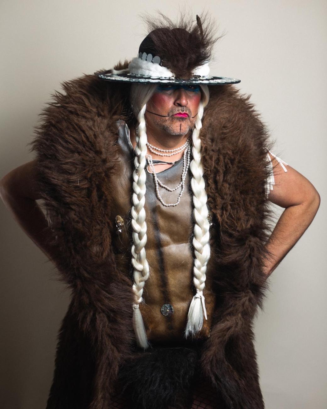 New Born Buffalo Boy Adrian Stimson