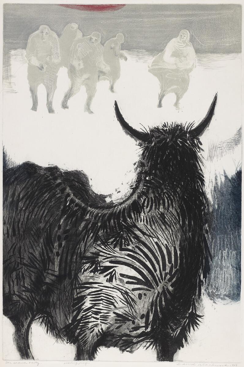 David Blackwood. The Search Party cropped