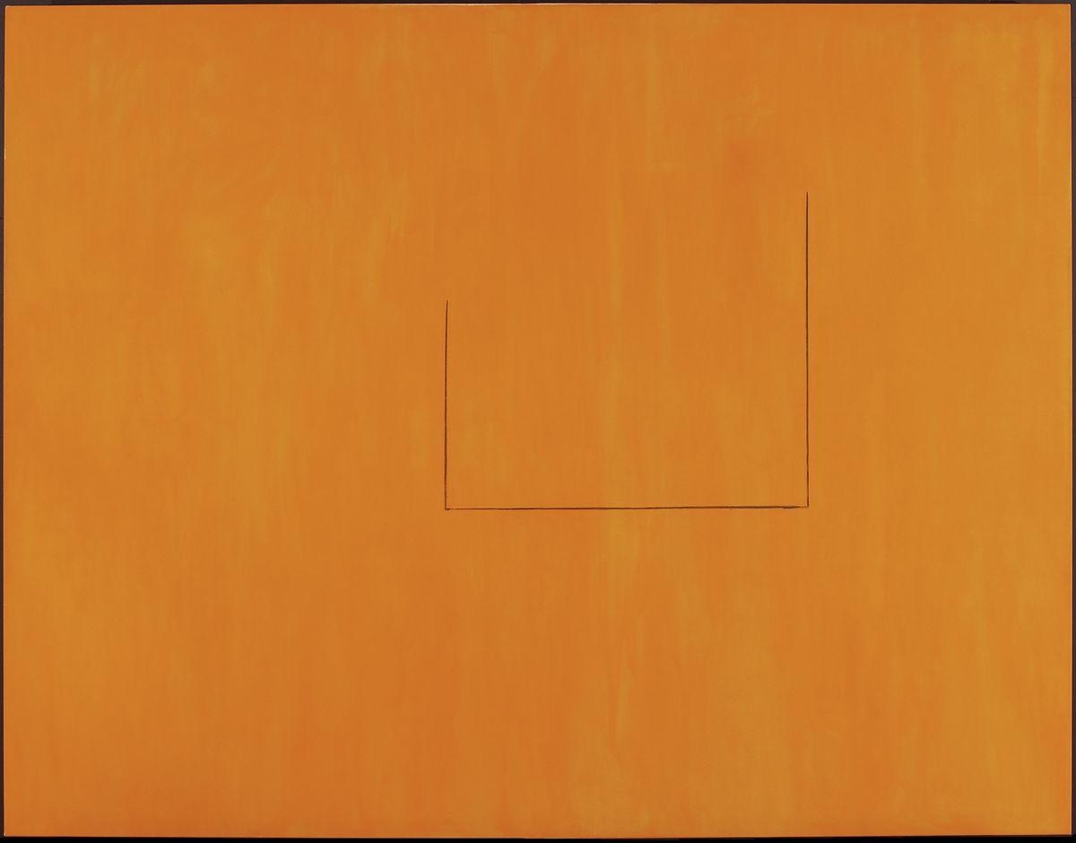 Robert Motherwell. Open No. 37A: In Orange