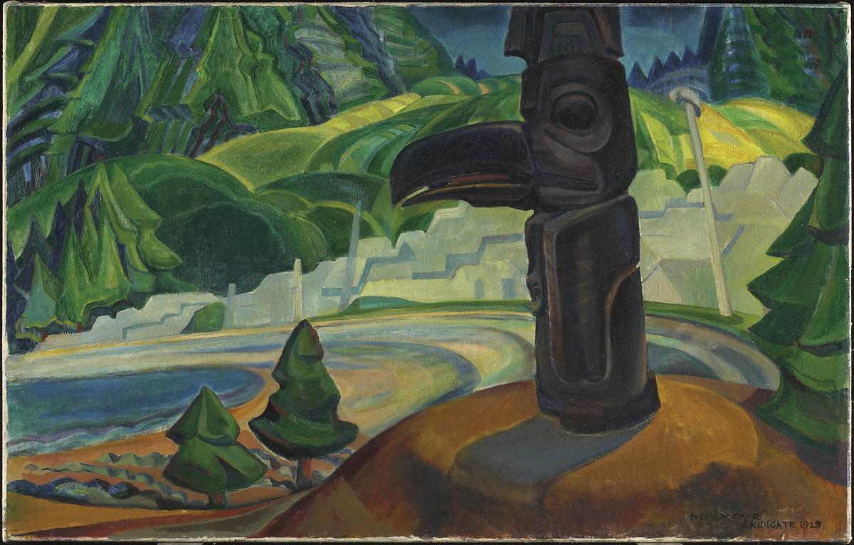 Emily Carr. Skidegate, 1928