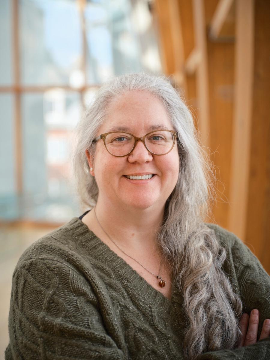 An image of Katy Whitman, the AGO's Conservator of Photographs.