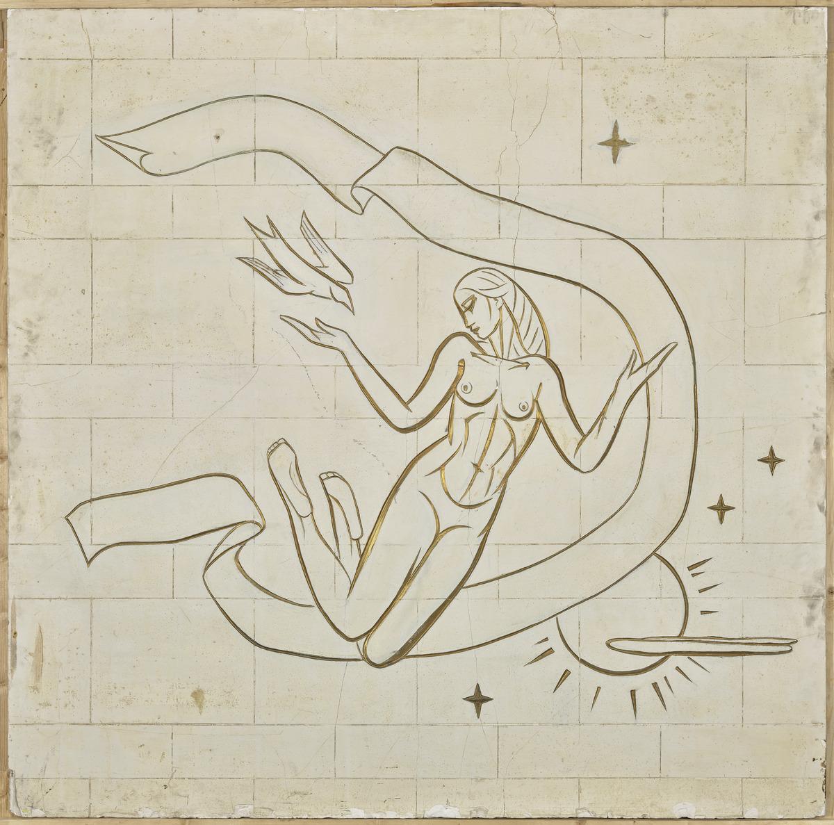 Elizabeth Wyn Wood. Sending, c. 1957-61