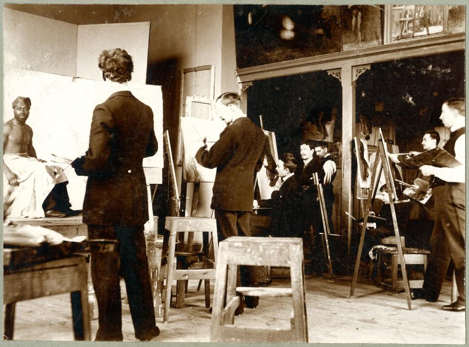 Studio photo of the model Pierre Louis Alexandre