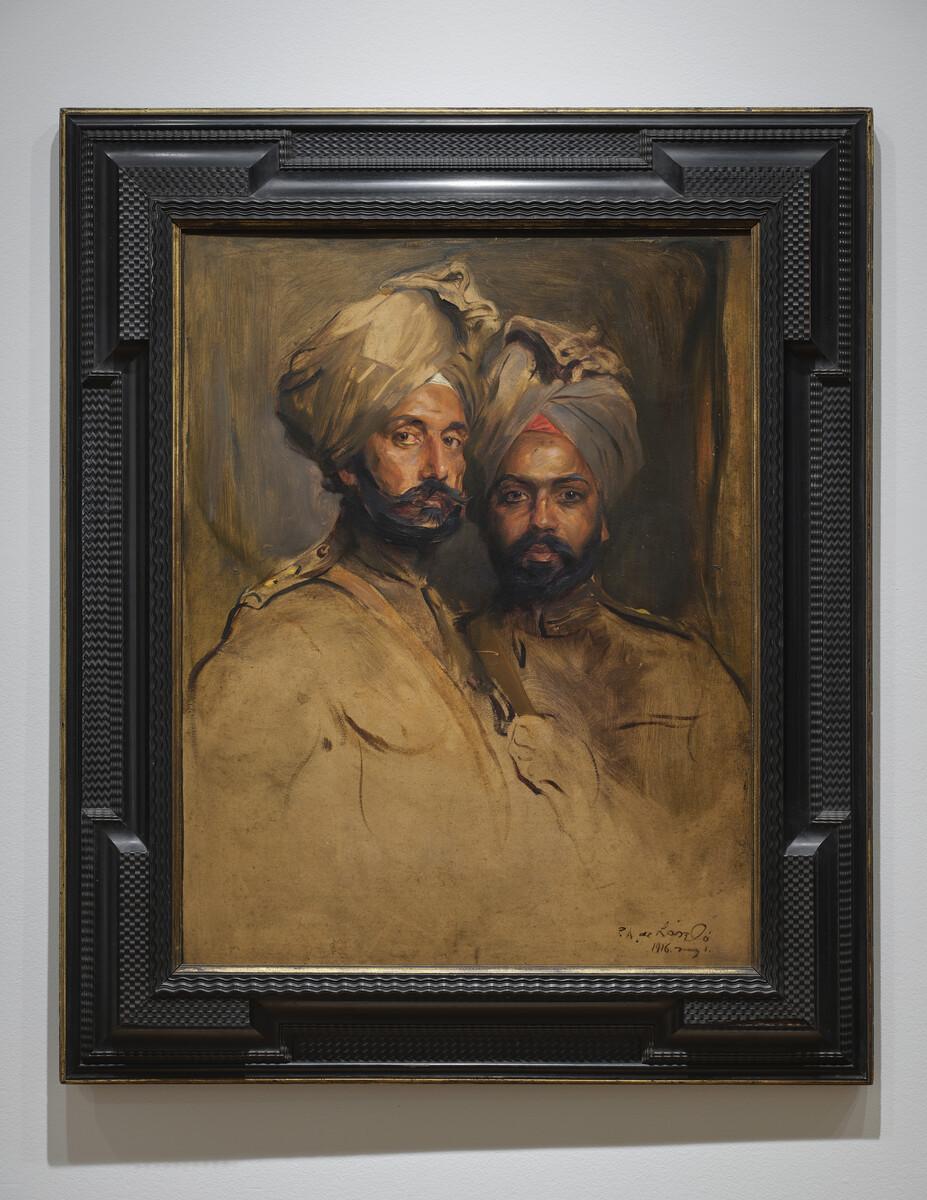 Philip Alexius de László, Risaldar Jagut Sineli and Risaldar Man Singh 2