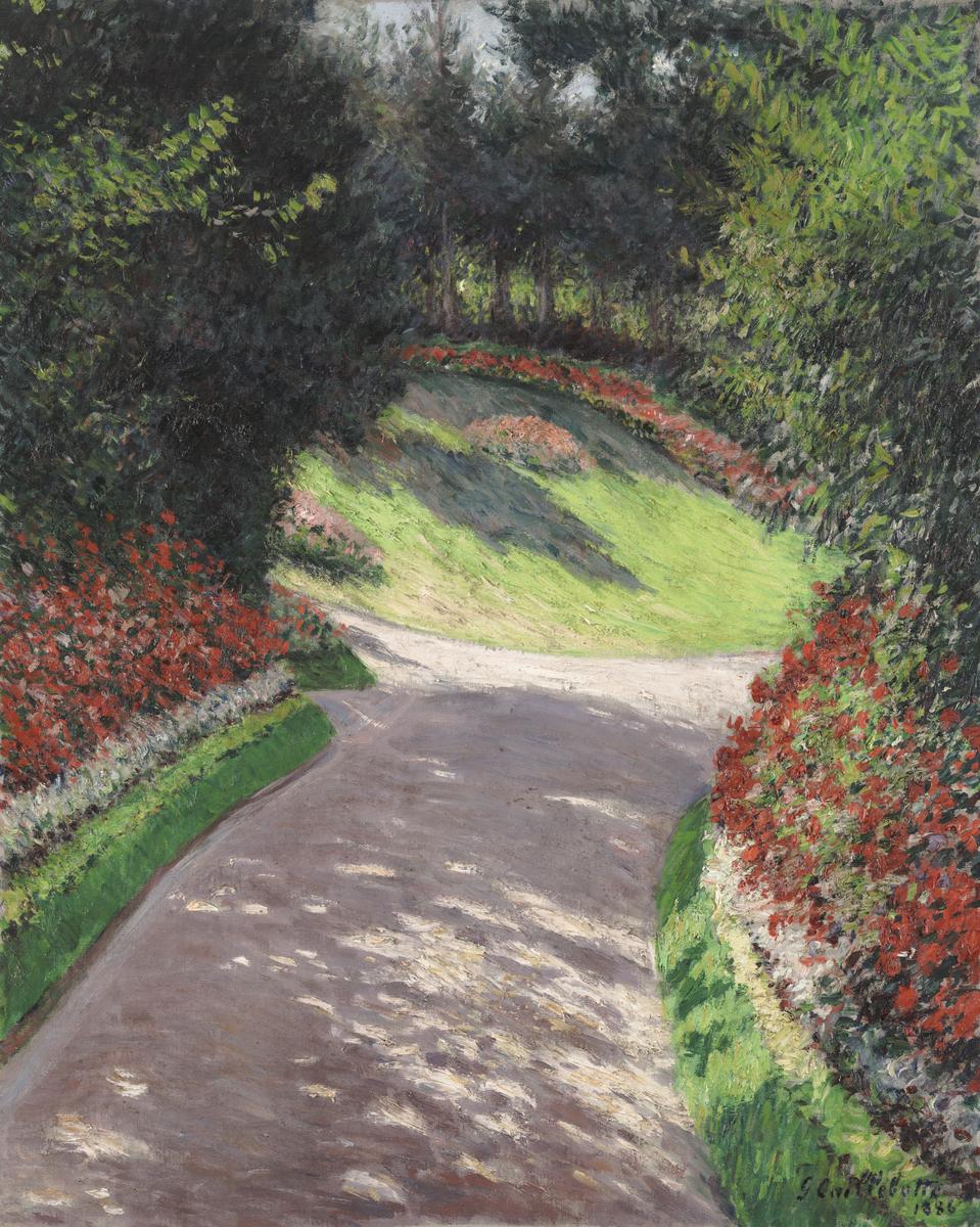 Gustave Caillebotte.&nbsp;The Path in the Garden