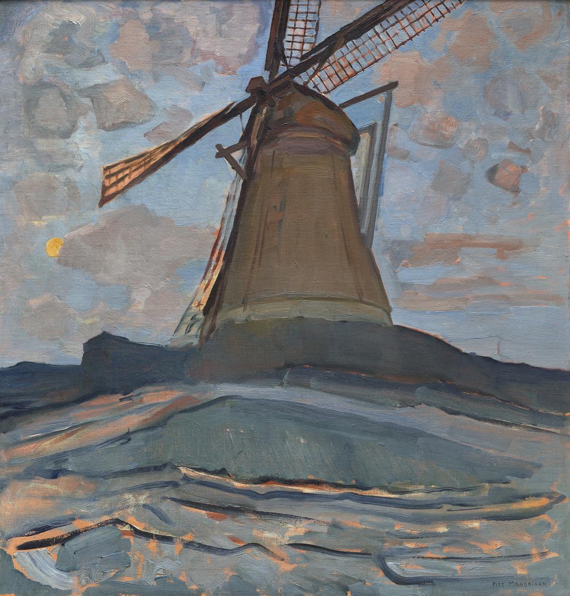 Piet Mondrian.&nbsp;Windmill