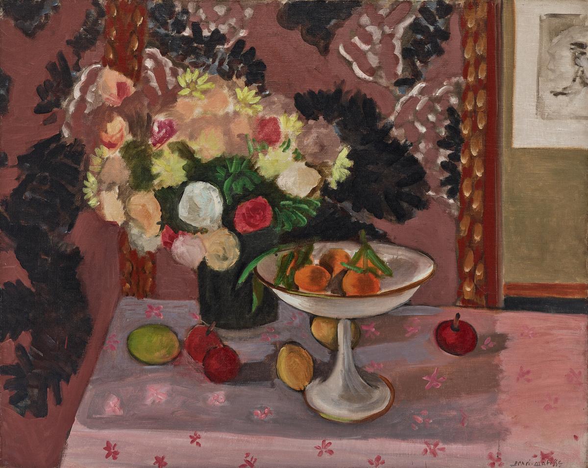 Henri Matisse. Still Life: Bouquet and Compotier, 1924