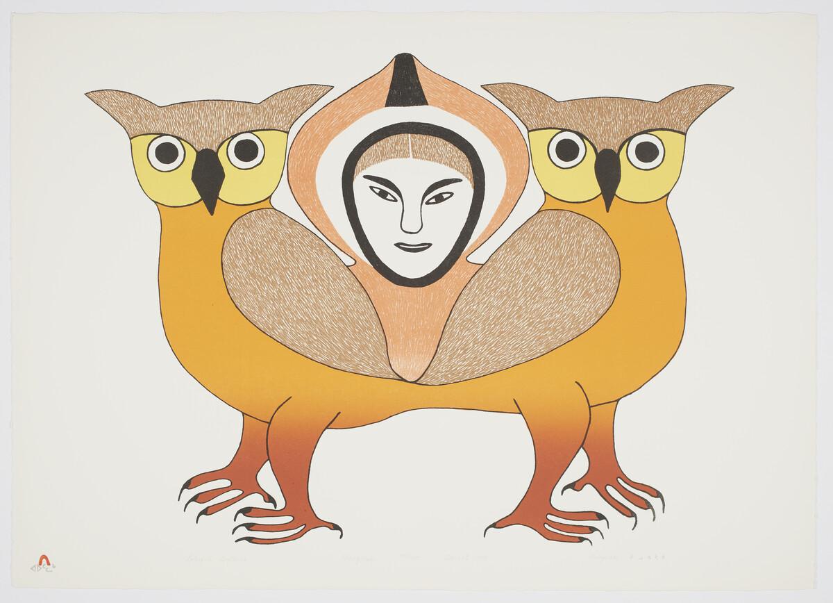 Kenojuak Ashevak, Colorful Sentinel