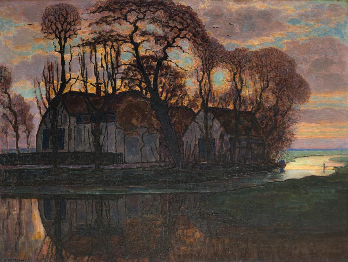 Piet Mondrian. Farm Near Duivendrecht