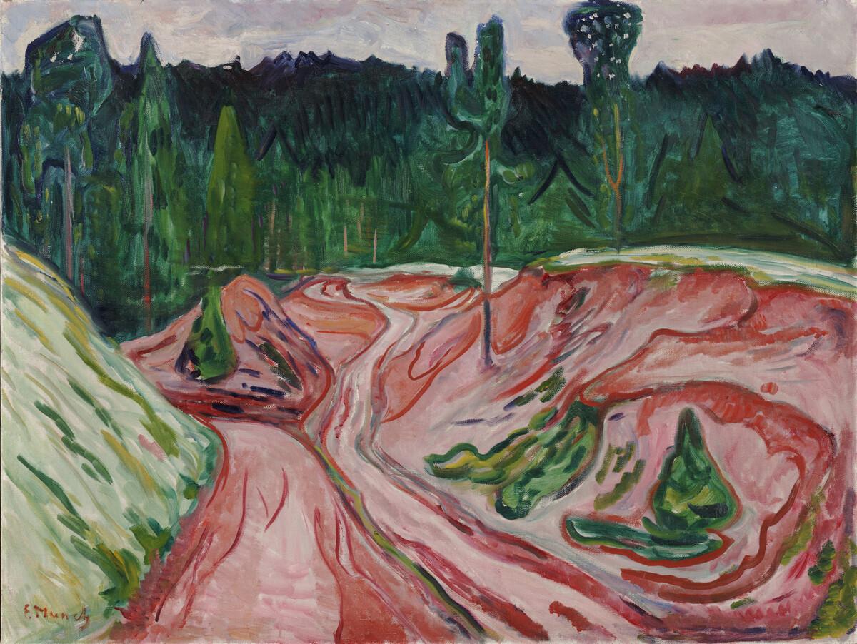 Edvard Munch. Thuringian Forest