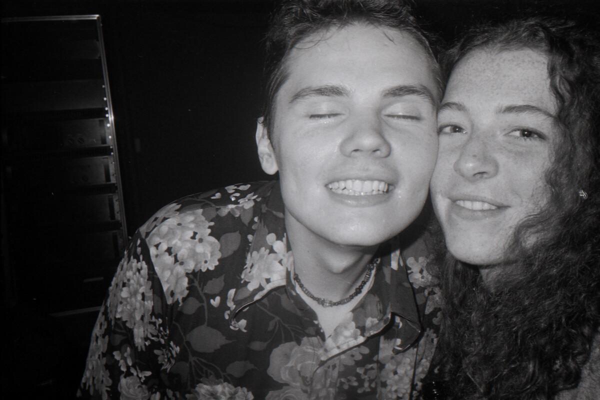 Melissa Auf der Maur, Self-Portrait with Billy Corgan