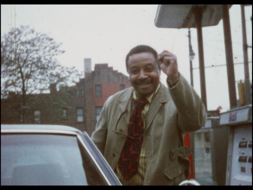 Rick Prelinger, Home movies of the home: Black Man Fist Salute at Detroit Gas Station (1971–72)