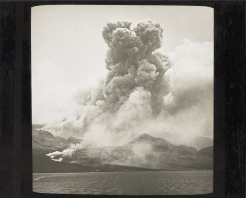 Unknown, Mt Pelee in Eruption, June 1902