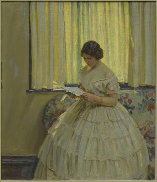 Helen Galloway McNicoll, The Victorian Dress, 1914.