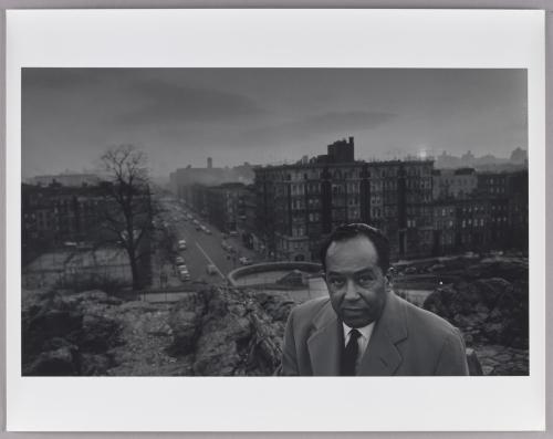 Arnold Newman. Langston Hughes